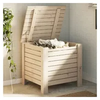VidaXL Truhe mit Deckel rana 60x49x54 cm Massivholz Kiefer