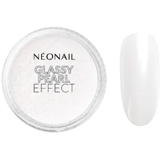 NeoNail Professional NEONAIL Glassy Pearl Effect Nageldesign WHITE 2 g Weiss