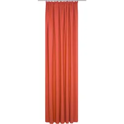 Vorhang WIRTH "WirthNatur", rot, B:127cm H:295cm, Baumwolle, Gardinen, nach Maß