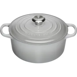 Le Creuset Signature Bräter 20 cm rund perlgrau