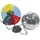Eurolite 50101855 Halogen Discokugel-set mit Motor, mit Farbwechselscheibe 20cm