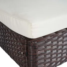 Mendler HWC-G19 Balkonstuhl 2er-Set 58 x 60 x 84 cm braun