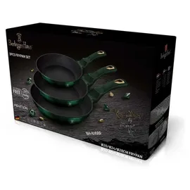 Berlinger Haus 3Er Set Berlingerhaus Titan Bratpfannen Bh-6168 Smaragd - Grün