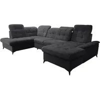 robin Ecksofa Sofa Eckcouch Schlafcouch Freistehend VerstellbarerBettkasten NEO U