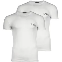 Emporio Armani 2er Pack T-Shirt in Weiß XL