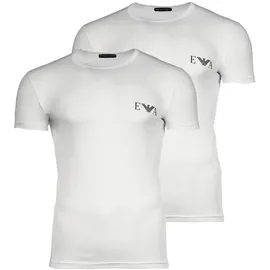 Emporio Armani 2er Pack T-Shirt in Weiß XL