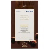 Korres Arganöl Haarcoloration 6.3 dark honey blonde 145 ml