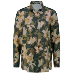 Bluse Blumen-Print Fadenmeister Berlin mehrfarbig, 46