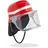 Relaxdays Feuerwehrhelm Kinder Einheitsgröße