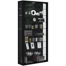 VCM Vitrine Vitrosa Maxi 59 x 18 x 114,3 cm Schwarz