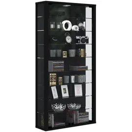 VCM Vitrine Vitrosa Maxi 59 x 18 x 114,3 cm Schwarz