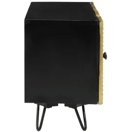 vidaXL TV-Schrank 110x30x45 cm Massivholz Mango