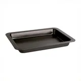 Quid Sweet Grey Backblech aus lackiertem Stahl, 36 x 24 x 4 cm, Schwarz