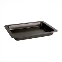 Quid Sweet Grey Backblech aus lackiertem Stahl, 36 x 24 x 4 cm, Schwarz