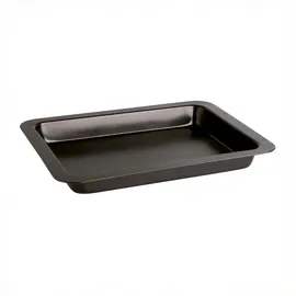 Quid Sweet Grey Backblech aus lackiertem Stahl, 36 x 24 x 4 cm, Schwarz