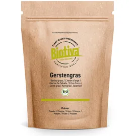 Biotiva Gerstengras Pulver Bio 500 g