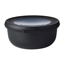 Mepal Frischhaltedose cirqula rund, 350 ml 106204041100 , Farbe: schwarz