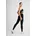VS VARIOSPORTS Damen mesh Leggings lang mit Handy-Taschen-Hüfttasche für Smartphone-schwarz