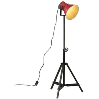 VidaXL Stehleuchte 25 W Rot 35x35x65/95 cm E27