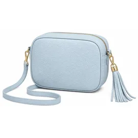 COLLEZIONE ALESSANDRO Meran Umhängetasche Leder Blue