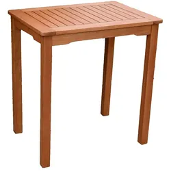 Tisch Bistrotisch Beistelltisch Eukalyptus geölt 70x50cm