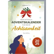 BrainBook Mitmach-Adventskalender für mehr Achtsamkeit