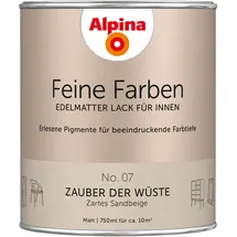 Alpina Feine Farben Lack 750 ml No. 07 zauber der wüste