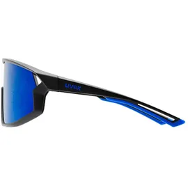 Uvex Skyryse Sonnenbrille - Black Matt - Mirror Blue