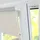 LIEDECO Rollo Klemmfix Thermobeschichtet 100 x 150 cm Creme/weiß
