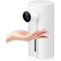 Seifenspender Automatisch Elektrischer Automatic Soap Dispenser Mit Sensor No Touch Sensor Automatischer Seifenspender FüR Bad,KüChe,BüRo Weiß