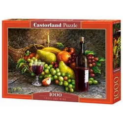 CASTORLAND C-104604-2 Fruit and Wine, Puzzle 1000 Teile