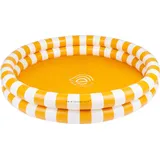 Swim Essentials Swimming Pool 100 cm Gelb Gestreift 100 x 20 cm