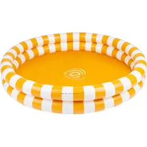 Swim Essentials Swimming Pool 100 cm Gelb Gestreift 100 x 20 cm
