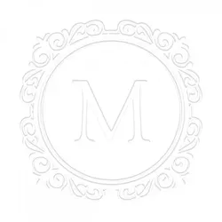Monogramm-Prägezange 51 mm rund - Eleganter Kreis