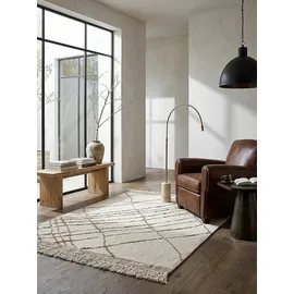 KADIMA DESIGN Teppich abstrakt Beige-Natur 200 x 300 cm - VYNE Kadima Design