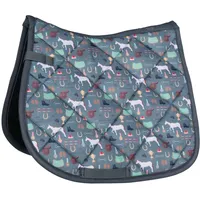 HKM Judy Schabracke Grün Pony Dressur