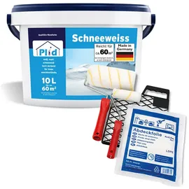 Plid Wandfarbe Schneeweiß 10 l