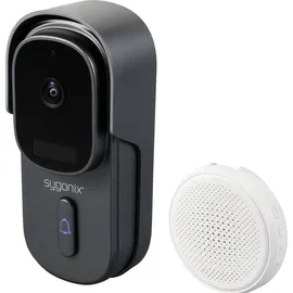 Sygonix IP-Video-Türsprechanlage WLAN, Funk Grau, Weiß