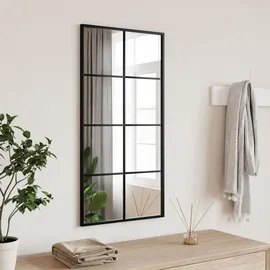 vidaXL Wandspiegel 40 x 80 cm Schwarz