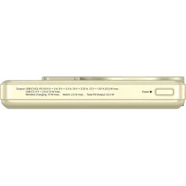 Verbatim 32274, Powerbank Lithium Polymer (LiPo), 10000 mAh, Kabelloses Aufladen, Gold