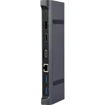 Gembird A-CM-COMBO9-02 USB-C 3.1 - VGA HDMI - GigE