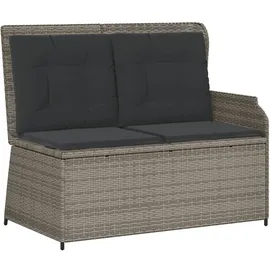 vidaXL Garten-Lounge-Set 5-tlg. grau
