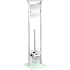 Wenko WC-Bürstengarnitur Debar Silber