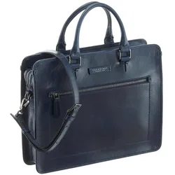 The Bridge Montecristo Briefcase 38 cm - blue cobalt