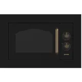 Gorenje BM235CLB Mikrowelle Integriert Kombi-Mikrowelle, Mikrowelle, Schwarz, Transparent