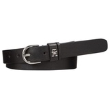 Tommy Hilfiger Essential Effortless 2.5 Leather Belt W90 Black