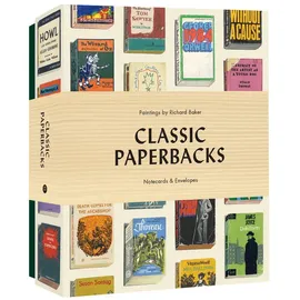 Abrams & Chronicle Books Baker, R: Classic Paperbacks Notecards and Envelopes