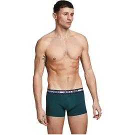 JACK & JONES Solid Trunks grey/dark grey melange XXL 10er Pack