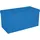Intirilife Sitzhocker Faltbar 76 x 38 x 38 cm Blau
