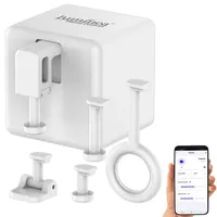 Luminea Home Control Kippschalter Smarter Schalter-Aufsatz für Kippschalter & Taster